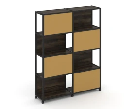Стеллаж 5 уровней 2 секции VR.LT-STK-516.10 1970x400x2000 Шелф Мобайл / Shelf Mobile images
