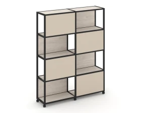 Стеллаж 5 уровней 2 секции VR.LT-STK-516.10 1970x400x2000 Шелф Мобайл / Shelf Mobile images