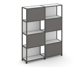 Стеллаж 5 уровней 2 секции VR.LT-STK-516.10 1970x400x2000 Шелф Мобайл / Shelf Mobile images