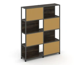 Стеллаж 5 уровней 2 секции VR.LT-STK-516.10 1970x400x2000 Шелф Мобайл / Shelf Mobile images