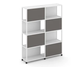 Стеллаж 5 уровней 2 секции VR.LT-STK-516.10 1970x400x2000 Шелф Мобайл / Shelf Mobile images
