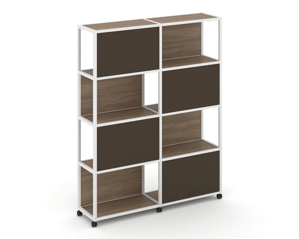 Стеллаж 5 уровней 2 секции VR.LT-STK-516.10 1970x400x2000 Шелф Мобайл / Shelf Mobile