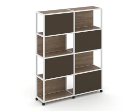 Стеллаж 5 уровней 2 секции VR.LT-STK-516.10 1970x400x2000 Шелф Мобайл / Shelf Mobile images