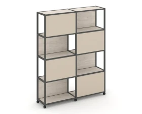 Стеллаж 5 уровней 2 секции VR.LT-STK-516.10 1970x400x2000 Шелф Мобайл / Shelf Mobile images