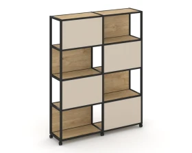 Стеллаж 5 уровней 2 секции VR.LT-STK-516.10 1970x400x2000 Шелф Мобайл / Shelf Mobile images