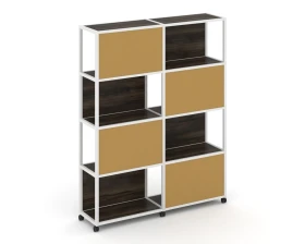 Стеллаж 5 уровней 2 секции VR.LT-STK-516.10 1970x400x2000 Шелф Мобайл / Shelf Mobile images