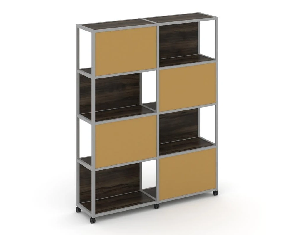 Стеллаж 5 уровней 2 секции VR.LT-STK-516.10 1970x400x2000 Шелф Мобайл / Shelf Mobile
