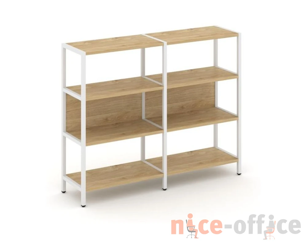 Двухсекционный стеллаж трехярусный Шелф Систем / Shelf System