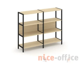 Двухсекционный стеллаж трехярусный Шелф Систем / Shelf System images