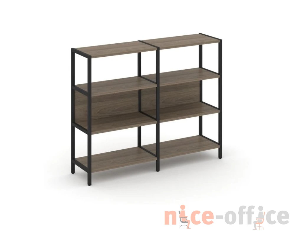 Двухсекционный стеллаж трехярусный Шелф Систем / Shelf System