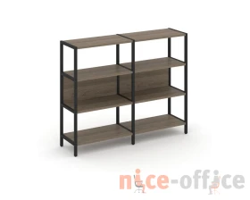 Двухсекционный стеллаж трехярусный Шелф Систем / Shelf System images