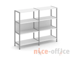 Двухсекционный стеллаж трехярусный Шелф Систем / Shelf System images
