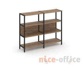 Двухсекционный стеллаж трехярусный Шелф Систем / Shelf System images