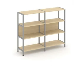 Двухсекционный стеллаж трехярусный Shelf System images