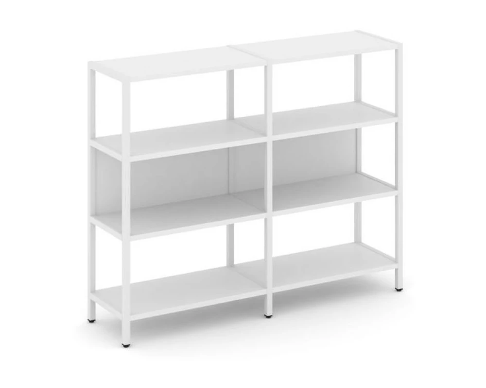 Двухсекционный стеллаж трехярусный Shelf System
