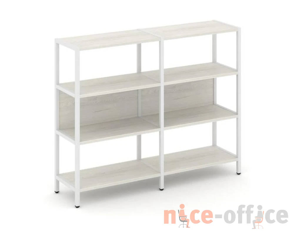 Двухсекционный стеллаж трехярусный Шелф Систем / Shelf System