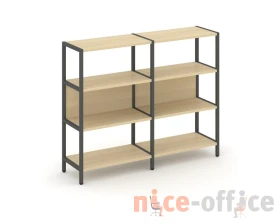 Двухсекционный стеллаж трехярусный Шелф Систем / Shelf System images