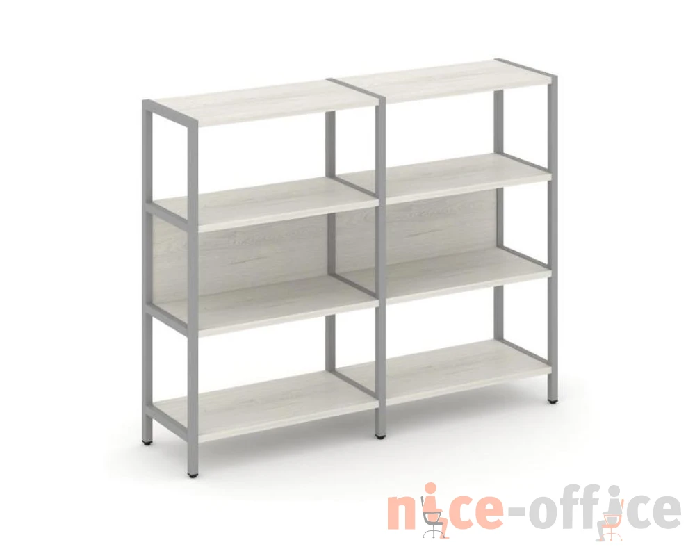 Двухсекционный стеллаж трехярусный Шелф Систем / Shelf System