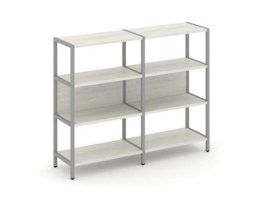 Двухсекционный стеллаж трехярусный Shelf System