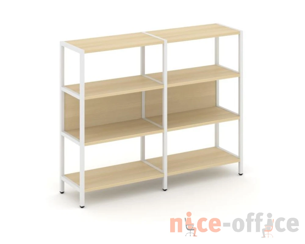 Двухсекционный стеллаж трехярусный Шелф Систем / Shelf System