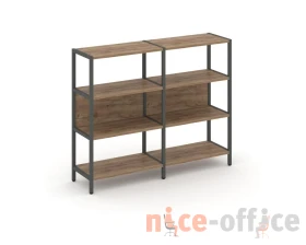 Двухсекционный стеллаж трехярусный Шелф Систем / Shelf System images