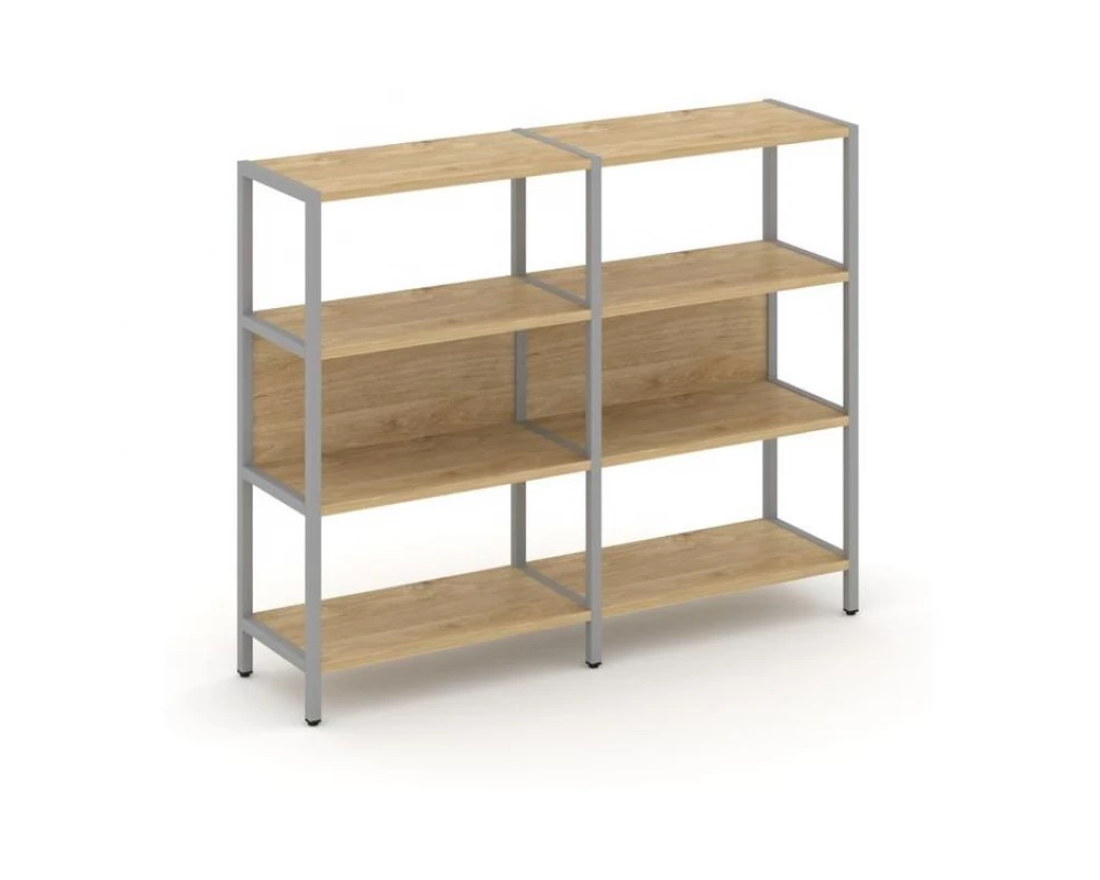 Двухсекционный стеллаж трехярусный Shelf System