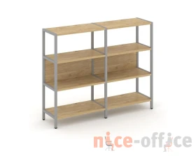 Двухсекционный стеллаж трехярусный Шелф Систем / Shelf System images