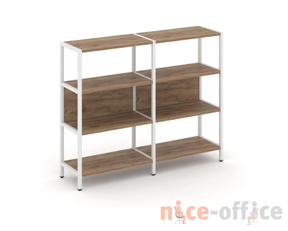 Двухсекционный стеллаж трехярусный Шелф Систем / Shelf System