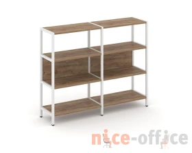 Двухсекционный стеллаж трехярусный Шелф Систем / Shelf System images