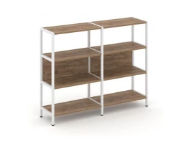Двухсекционный стеллаж трехярусный Shelf System images