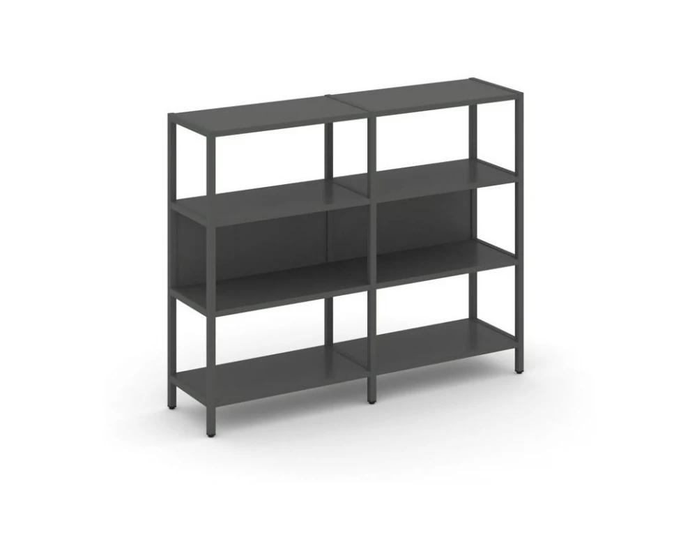 Двухсекционный стеллаж трехярусный Shelf System