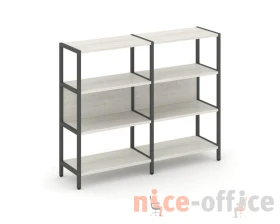 Двухсекционный стеллаж трехярусный Шелф Систем / Shelf System images