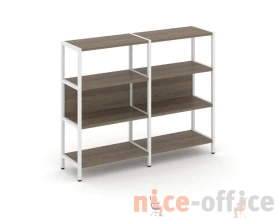 Двухсекционный стеллаж трехярусный Шелф Систем / Shelf System images