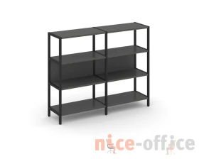 Двухсекционный стеллаж трехярусный Шелф Систем / Shelf System images