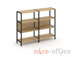 Двухсекционный стеллаж трехярусный Шелф Систем / Shelf System images