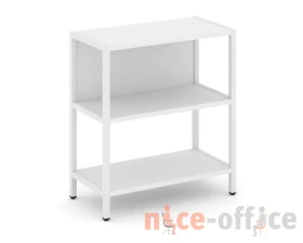 Односекционный стеллаж двухярусный 810х400х879 Шелф Систем / Shelf System images