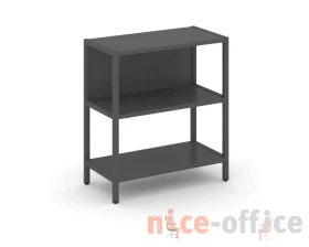 Односекционный стеллаж двухярусный 810х400х879 Шелф Систем / Shelf System images