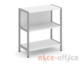 Односекционный стеллаж двухярусный 810х400х879 Шелф Систем / Shelf System images