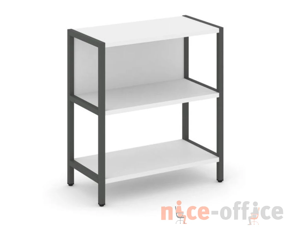 Односекционный стеллаж двухярусный 810х400х879 Шелф Систем / Shelf System