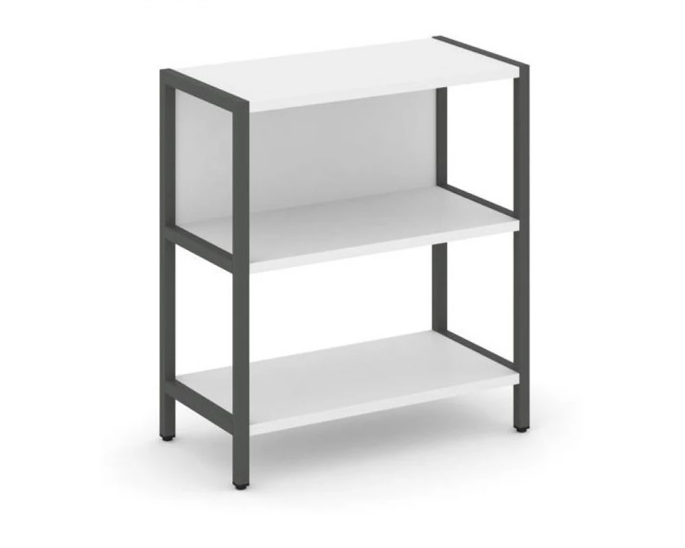Односекционный стеллаж двухярусный 810х400х879 Shelf System