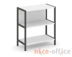 Односекционный стеллаж двухярусный 810х400х879 Шелф Систем / Shelf System images