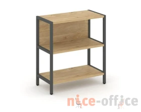Односекционный стеллаж двухярусный 810х400х879 Шелф Систем / Shelf System images