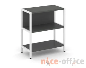 Односекционный стеллаж двухярусный 810х400х879 Шелф Систем / Shelf System images