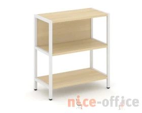 Односекционный стеллаж двухярусный 810х400х879 Шелф Систем / Shelf System images