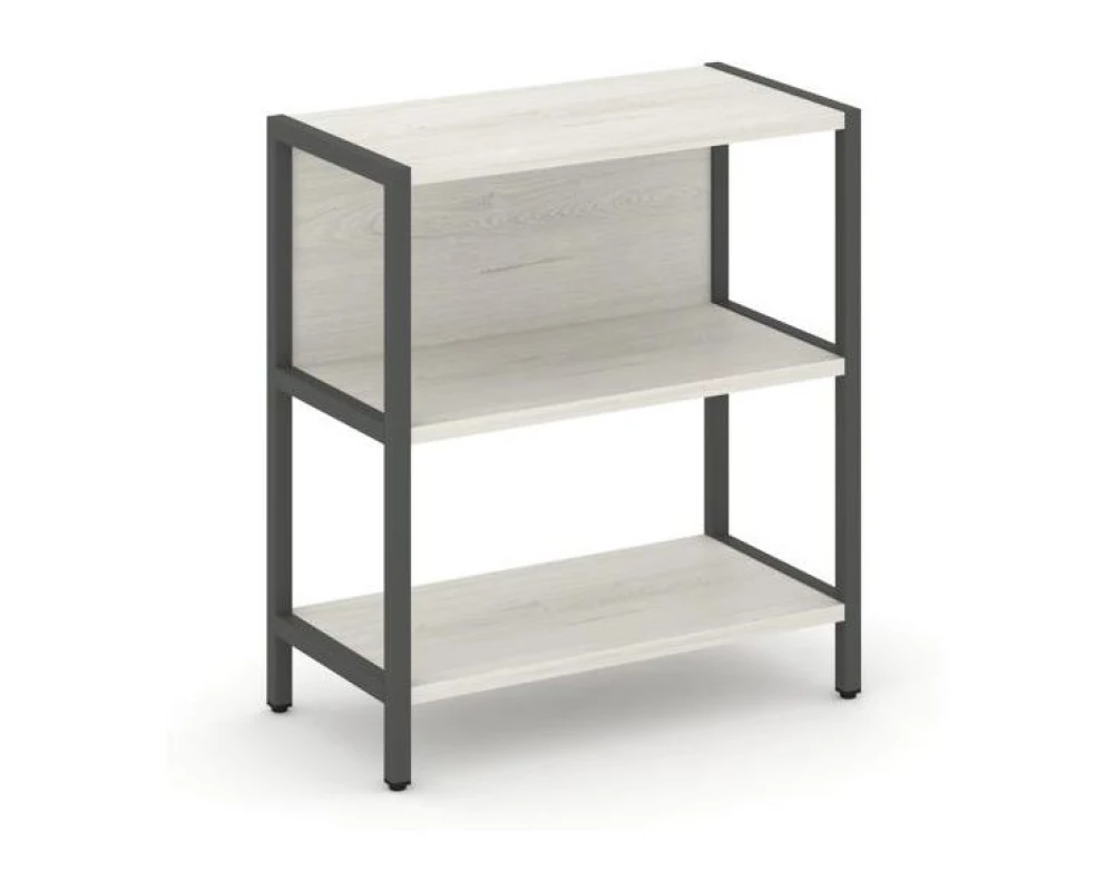 Односекционный стеллаж двухярусный 810х400х879 Shelf System