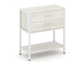 Односекционный стеллаж двухярусный с ящиками 810х400х879 Shelf System images