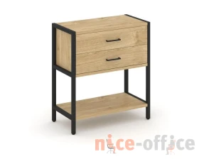 Односекционный стеллаж двухярусный с ящиками 810х400х879 Шелф Систем / Shelf System images