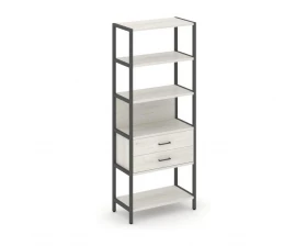 Односекционный стеллаж пятиярусный с ящиками 810х400х1980 Shelf System images