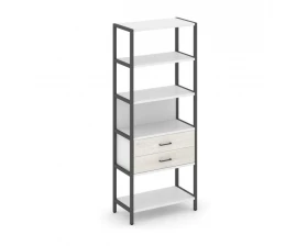 Односекционный стеллаж пятиярусный с ящиками 810х400х1980 Shelf System images