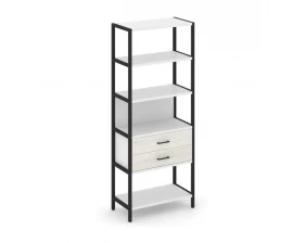 Односекционный стеллаж пятиярусный с ящиками 810х400х1980 Shelf System images